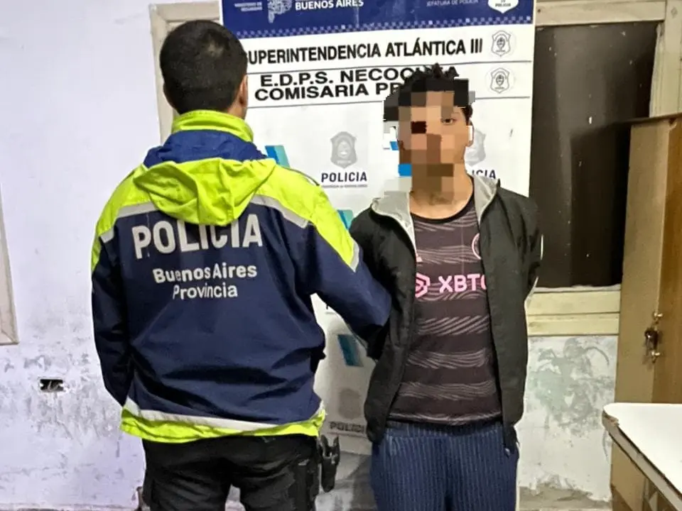 El joven fue aprehendido