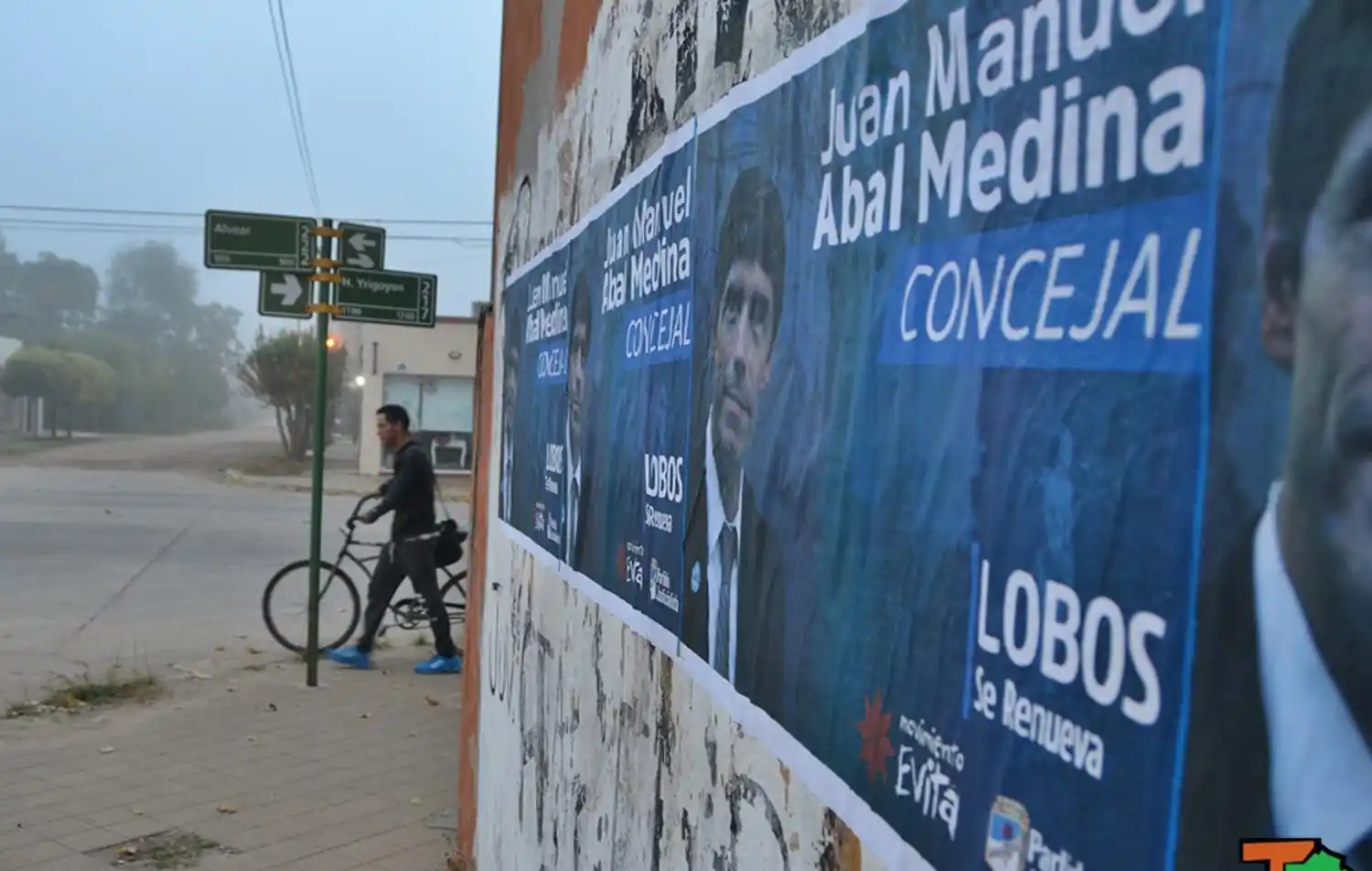 Abal Medina lanzó su candidatura a concejal en Lobos y mostró apoyo a Randazzo