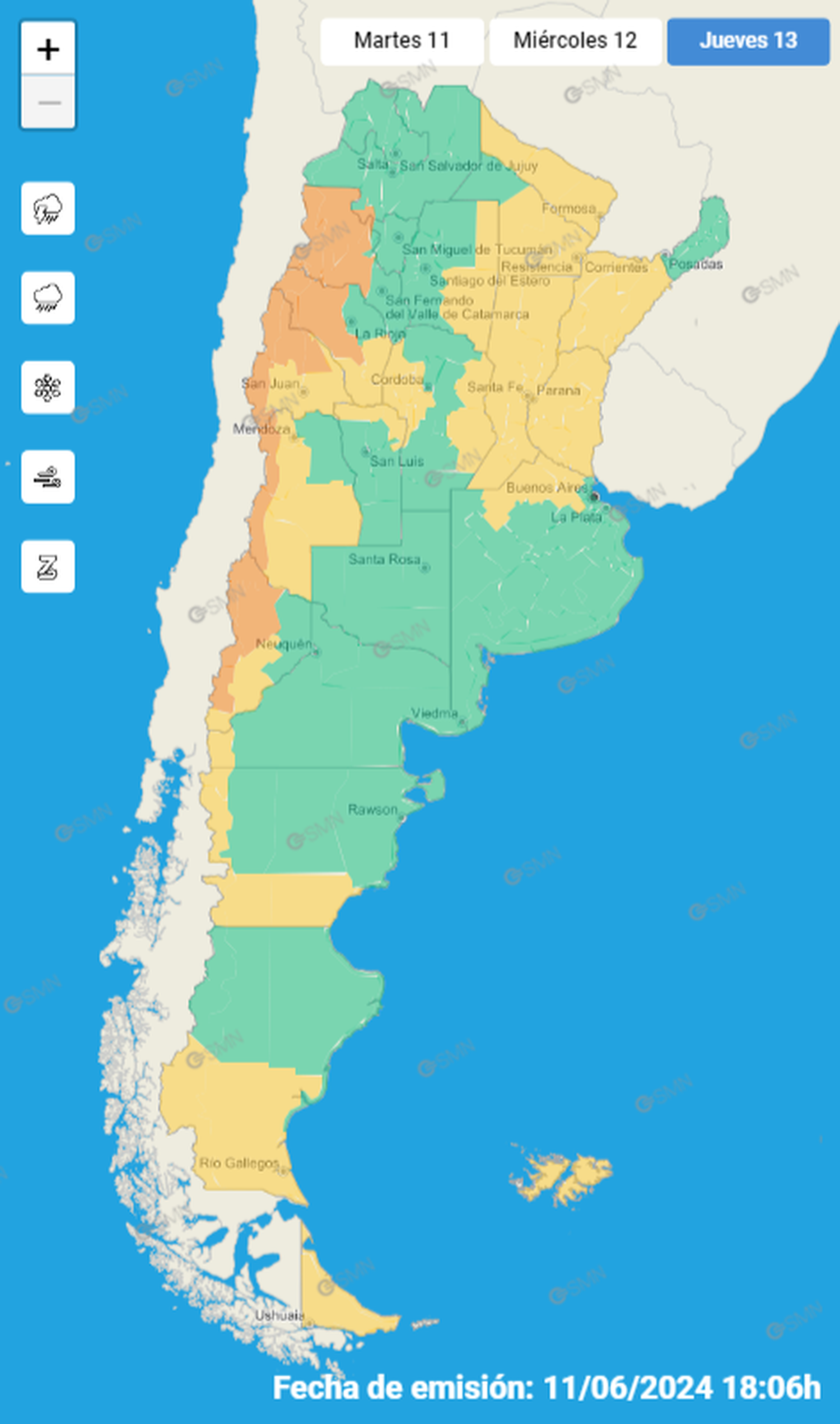 mapa vientos