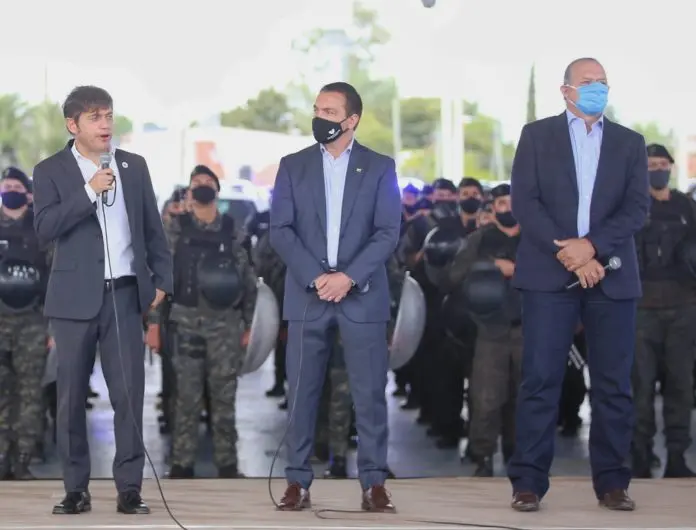 Berni dijo que los policías que protestan buscan una “caja millonaria” de sindicalización