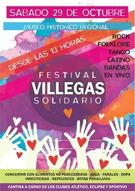 Festival solidario para ayudar a las víctimas de la inundación de General Villegas
