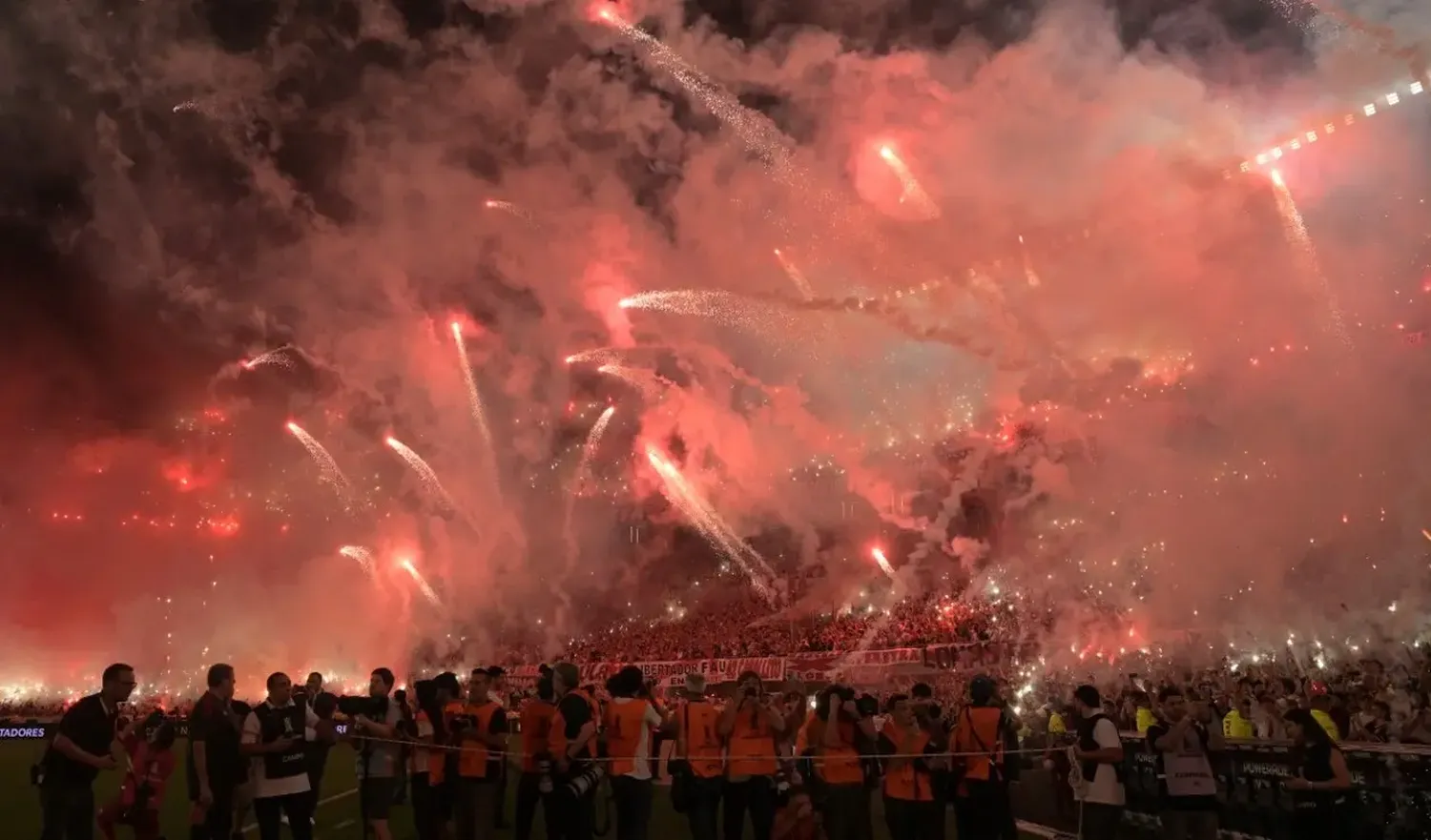 Así fue el recibimiento de River ante Mineiro.