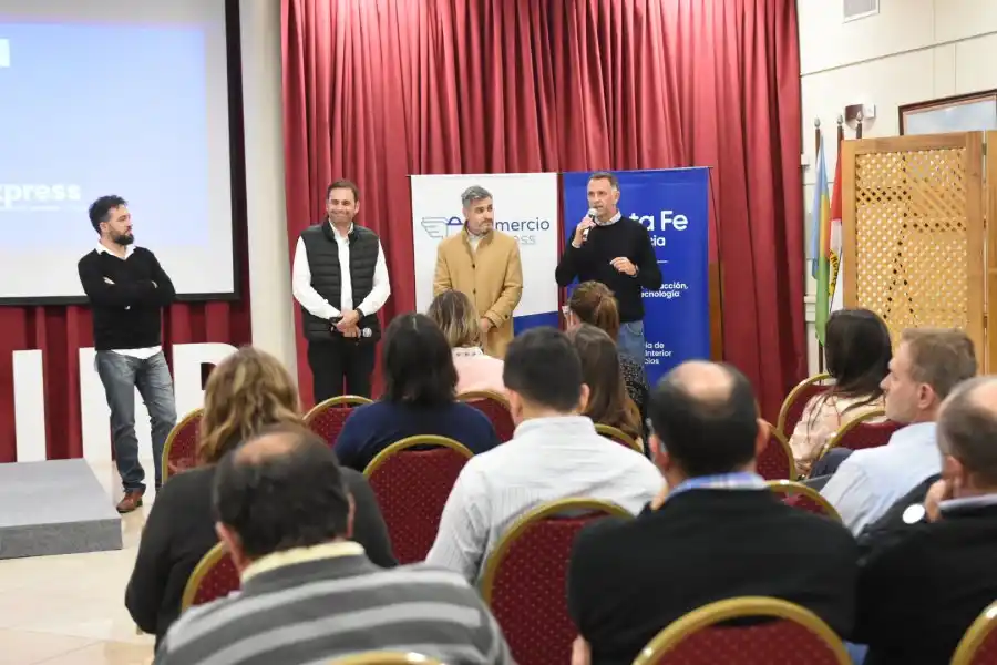 Se lanzó el programa “Comercio Express” en Rafaela