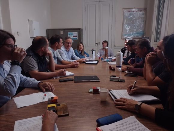 La Comisión de Hacienda se reunió con Guillermo Rossotti y Agustín Rubiños