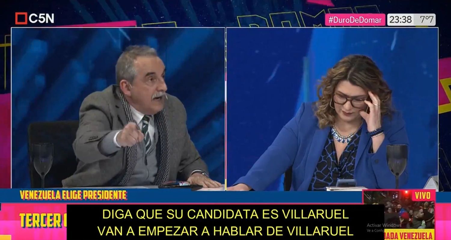 "Maduro dolarizó y acá Milei quiere hacer lo mismo y estás en contra": Moreno cruzó a la periodista K, Cynthia García