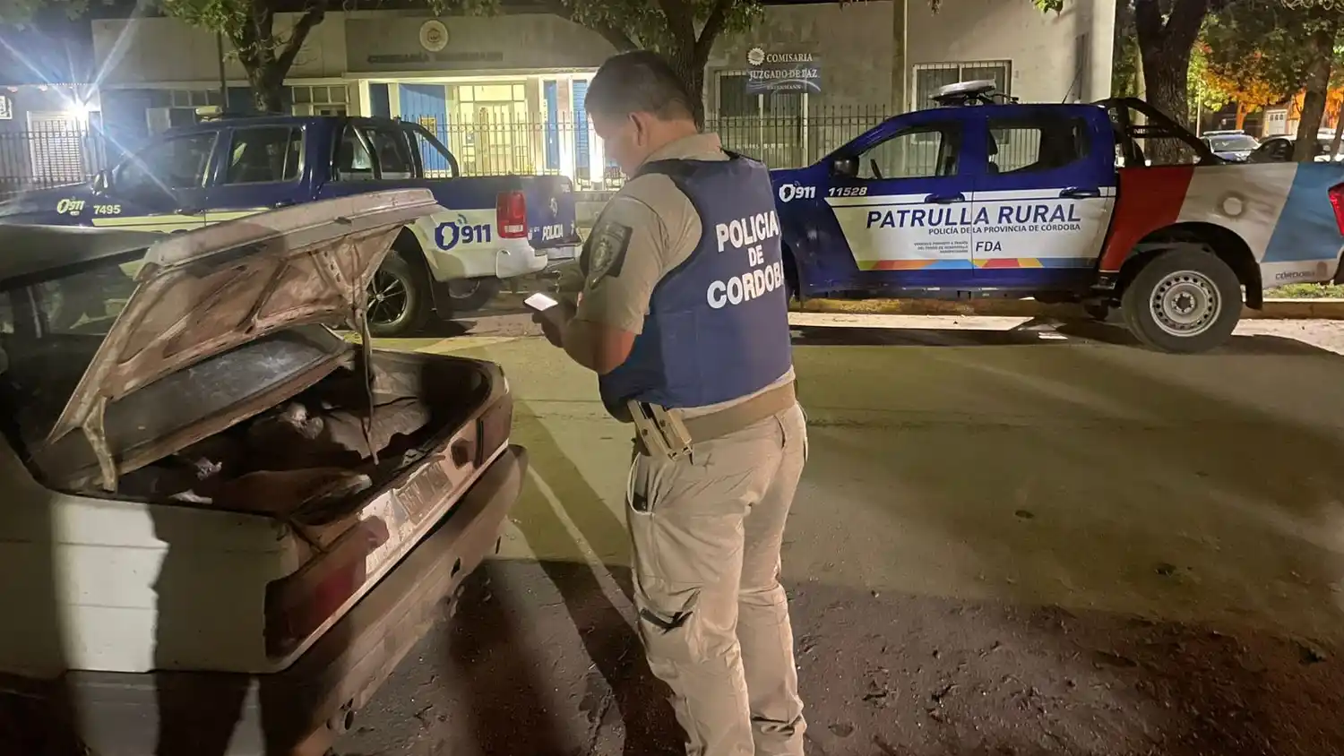 El operativo tuvo lugar ayer en la zona rural de Brinkmann