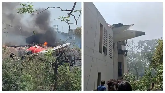 TRAGEDIA en la INDIA: se estrella un avión con 242 personas a bordo