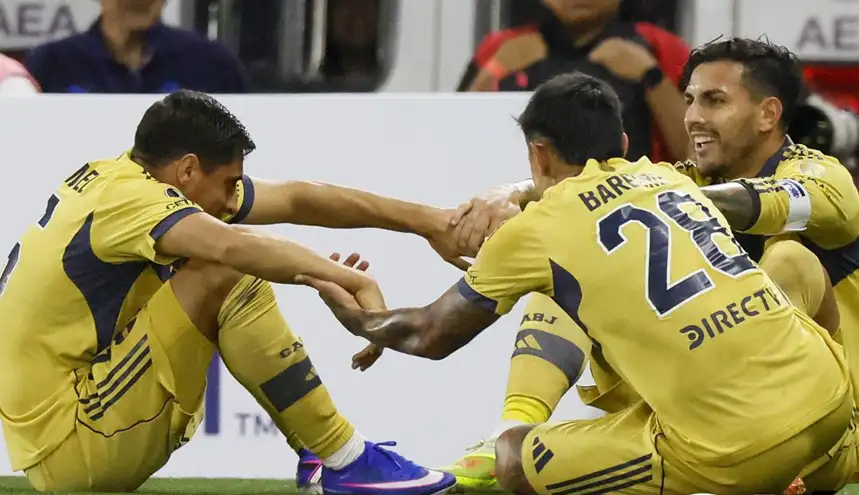 Boca se hizo fuerte en Chile y consiguió un triunfazo clave