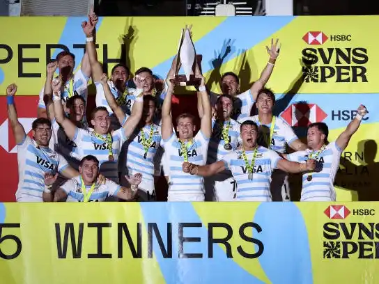 Circuito Mundial: Los Pumas se coronaron campeones del Seven de Perth
