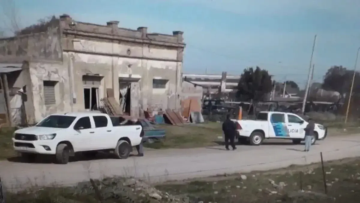 Escenario. Del brutal crimen en San Cayetano, ocurrido el 28 de agosto de 2024