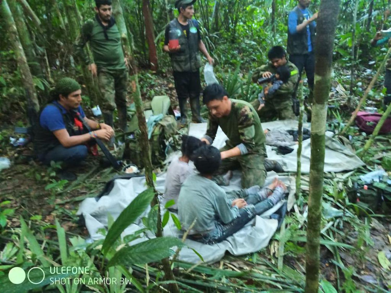 Colombia: encontraron con vida a los cuatro menores sobrevivientes al accidente aéreo del 1 de mayo