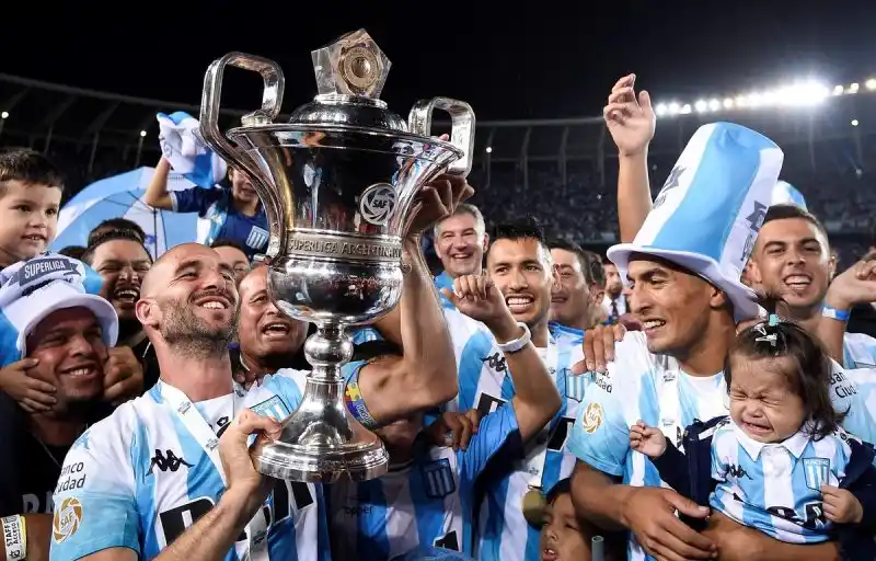 Racing festejó el título