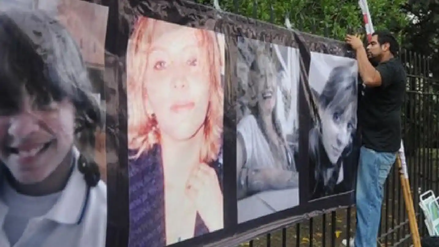 Las víctimas del cuádruple crimen en La Plata. (Foto: gentileza Infojus Noticias).