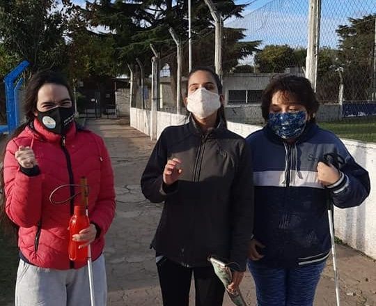 Animate, Vos Vales: más de 20 chicos con discapacidad hacen fútbol y atletismo en el Estadio Municipal