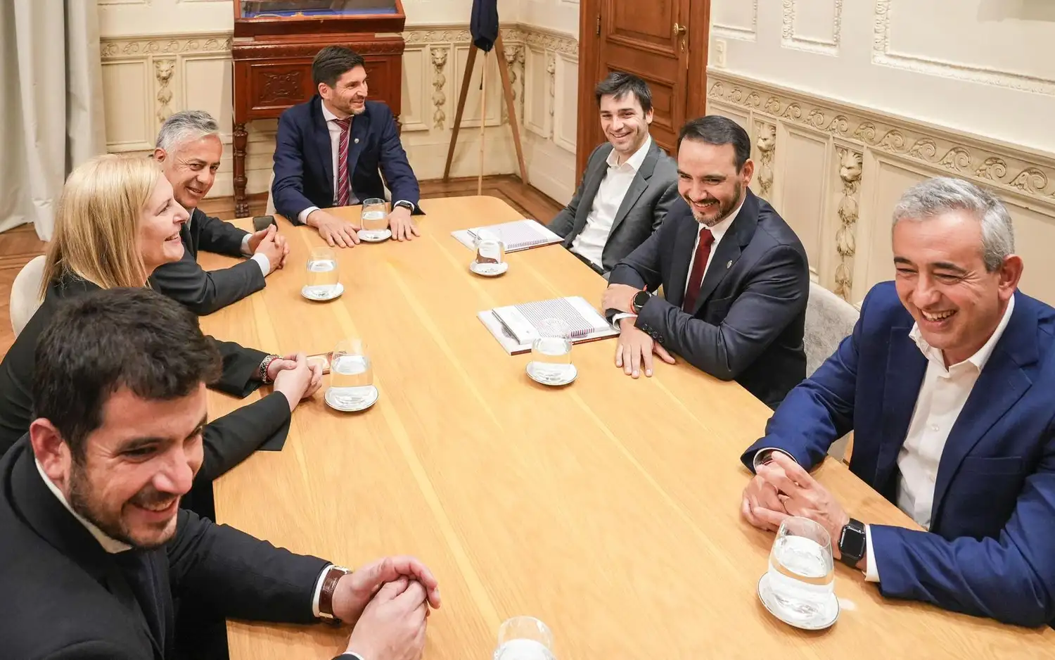 La actividad se realizó en la Sede de Gobierno provincial en Rosario Foto: GSF
