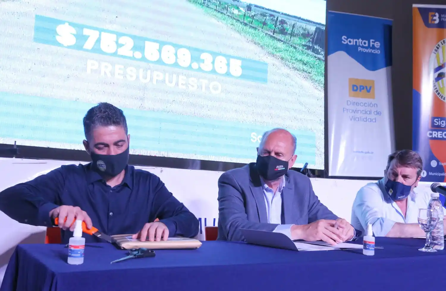 Se licitó la construcción de un acceso a Fray Luis Beltrán