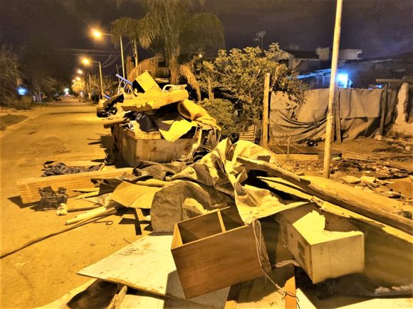 Desmantelaron la casilla de uno de los detenidos por el homicidio de “El Tucumano” Gómez