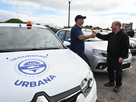 Se incorporaron cinco móviles a la Guardia Urbana Municipal de Mar Chiquita