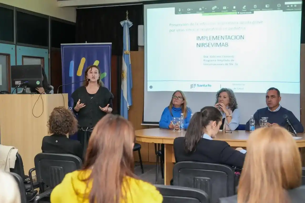 La secretaria de Salud, Andrea Uboldi, encabezó la jornada.