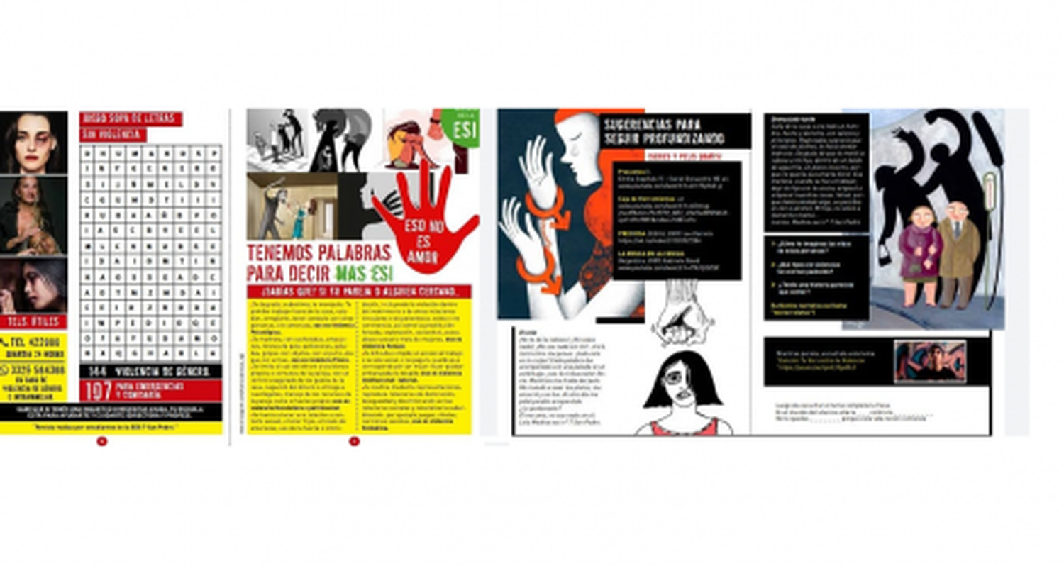 ESI: Alumnos de la secundaria 7 crearon una revista sobre violencia