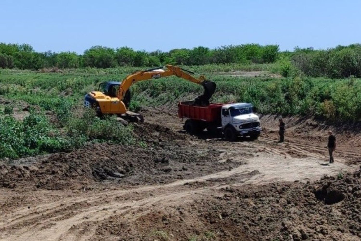 ASSA sigue avanzando en obras de rehabilitación de la planta depuradora de líquidos cloacales de Esperanza