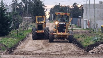 Plan para recuperar las calles de tierra, tras las lluvias