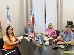 Expusieron ante Hein la situación de la obra social de los trabajadores rurales