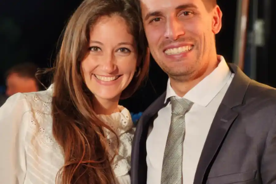 El intendente Leo Viotti y Mari, su pareja, esperan mellizos!