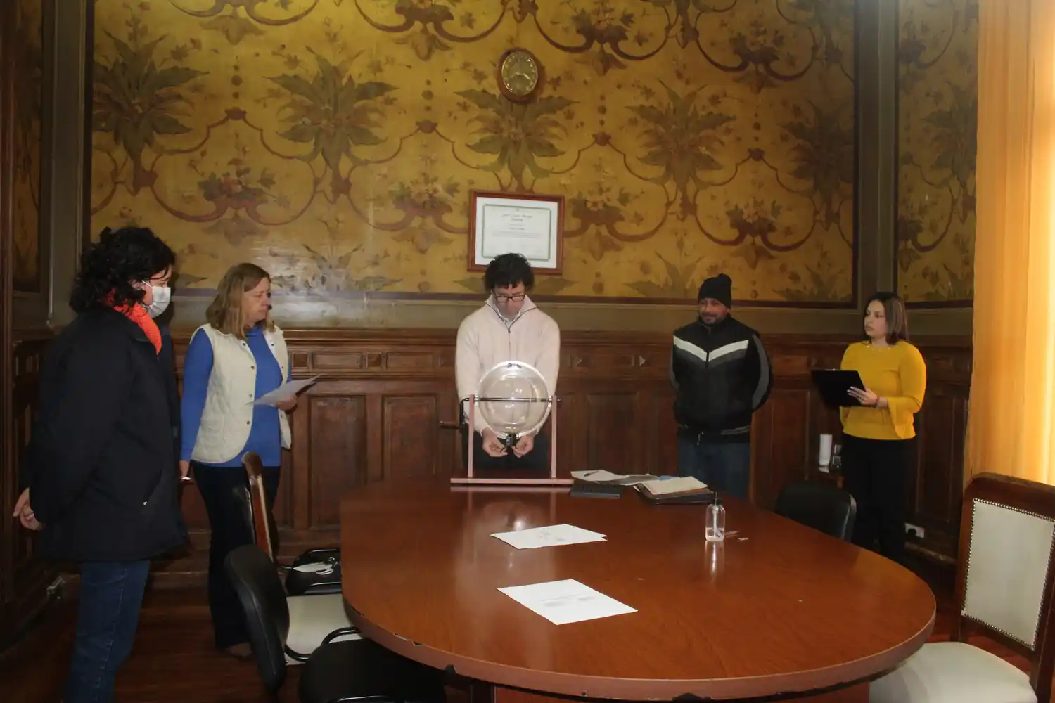 Se realizó un sorteo del Tené tu Casa