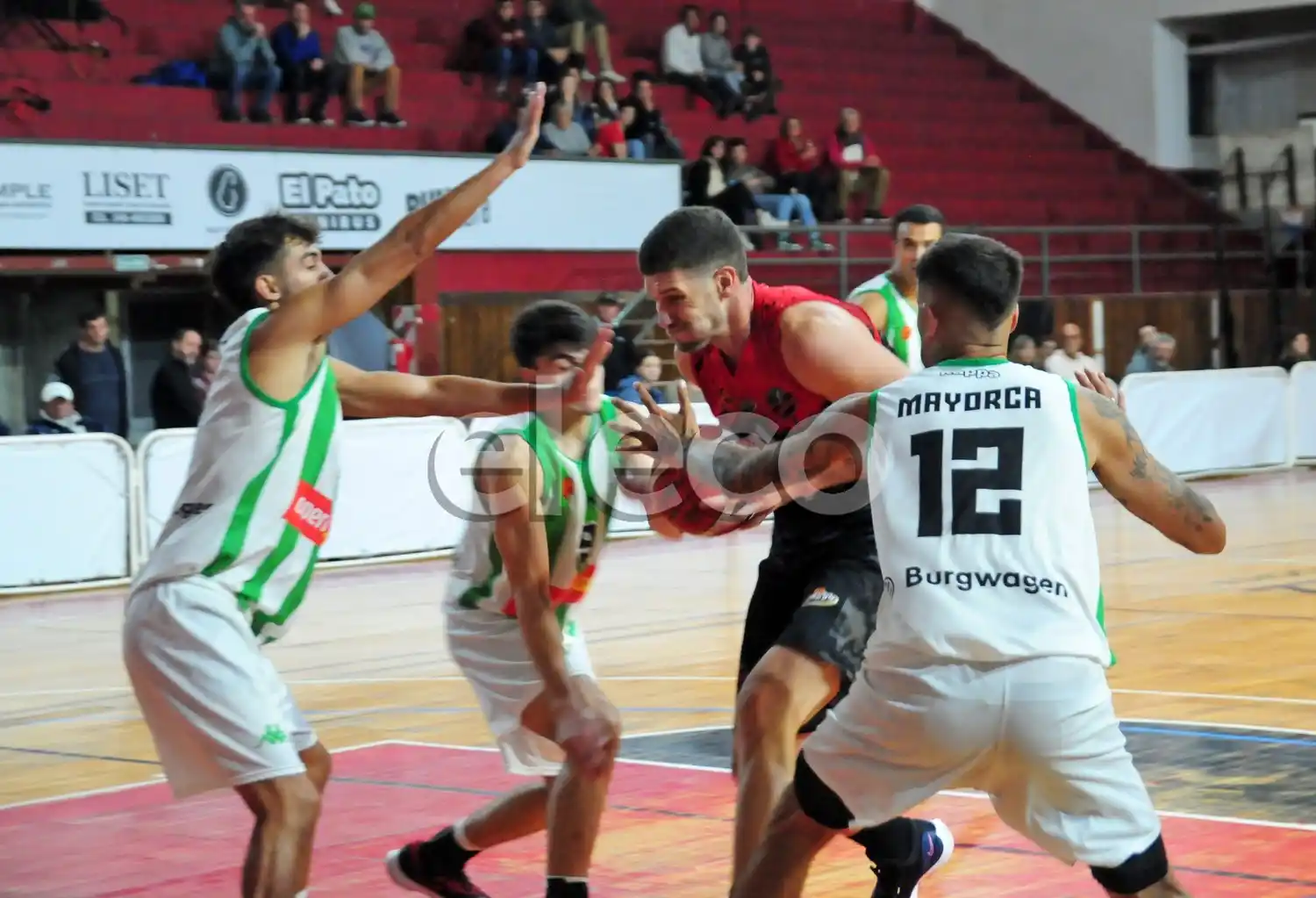 Alejandro Arca, en la derrota ante Kimberley.