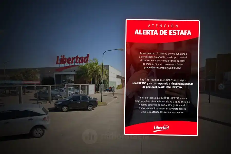 Alerta estafa: en nombre de un supermercado de la ciudad, están robando datos personales