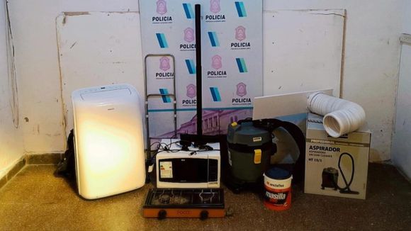 Mar del Plata: detuvieron a dos sujetos con electrodomésticos robados