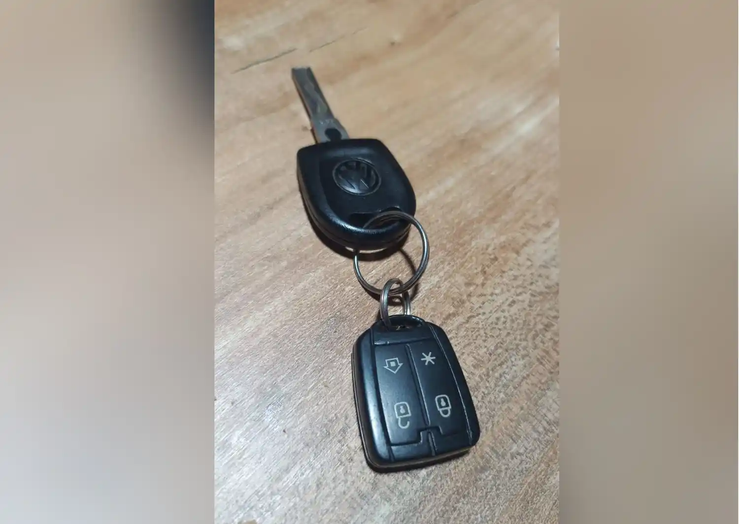 Llaves de auto extraviadas