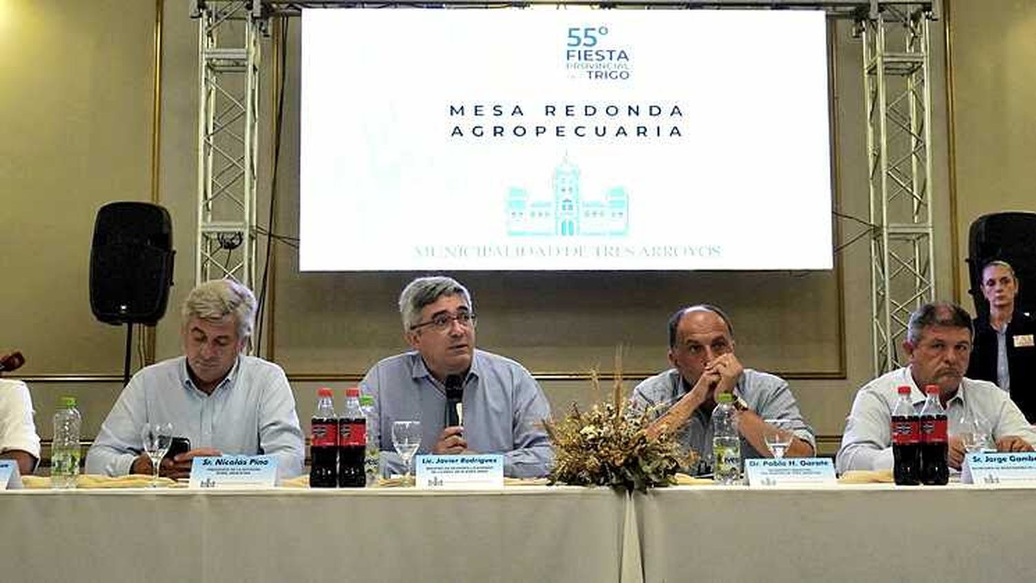 El ministro de Desarrollo Agrario de la provincia de Buenos Aires, Javier Rodríguez, participó de la 55 Fiesta Provincial del Trigo, en Tres Arroyos