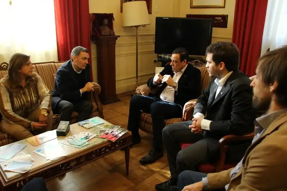 Zárate: Cáffaro recibió al Secretario de Derechos Humanos de la Provincia 