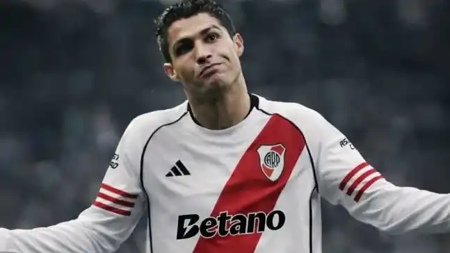 La imagen de Ronaldo generada con IA.