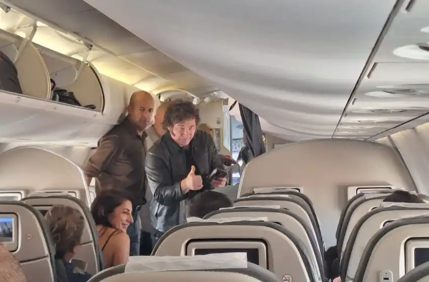 Tras su paso por la ciudad, Javier Milei parte hacia Israel