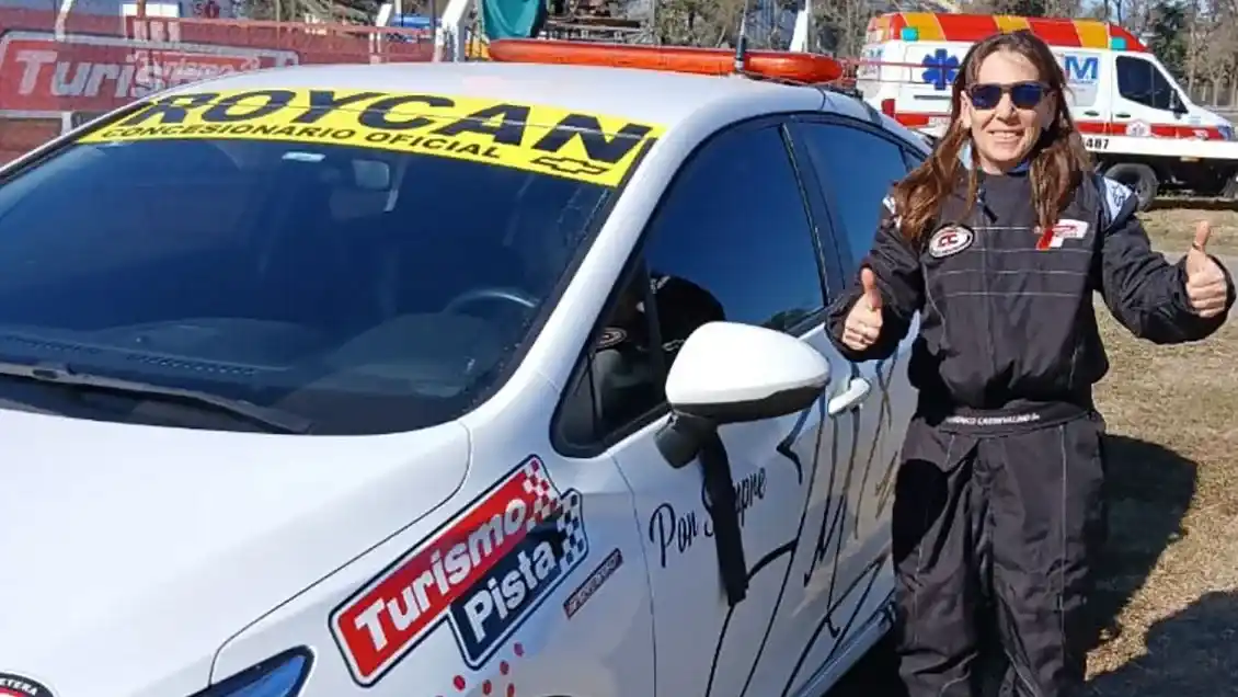 Natalia Fontanari, una apasionada de las carreras y la velocidad