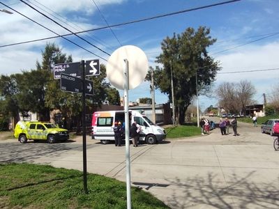 Accidente entre dos motos y un incendio de pasto en la zona sur de Venado Tuerto