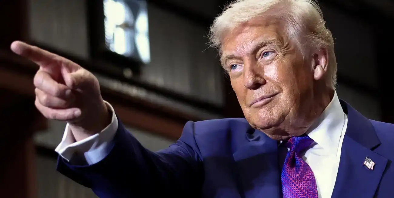 Donald Trump dio a conocer el proyecto en la sesión inaugural del Consejo de Paz. Foto: REUTERS / Kevin Lamarque.