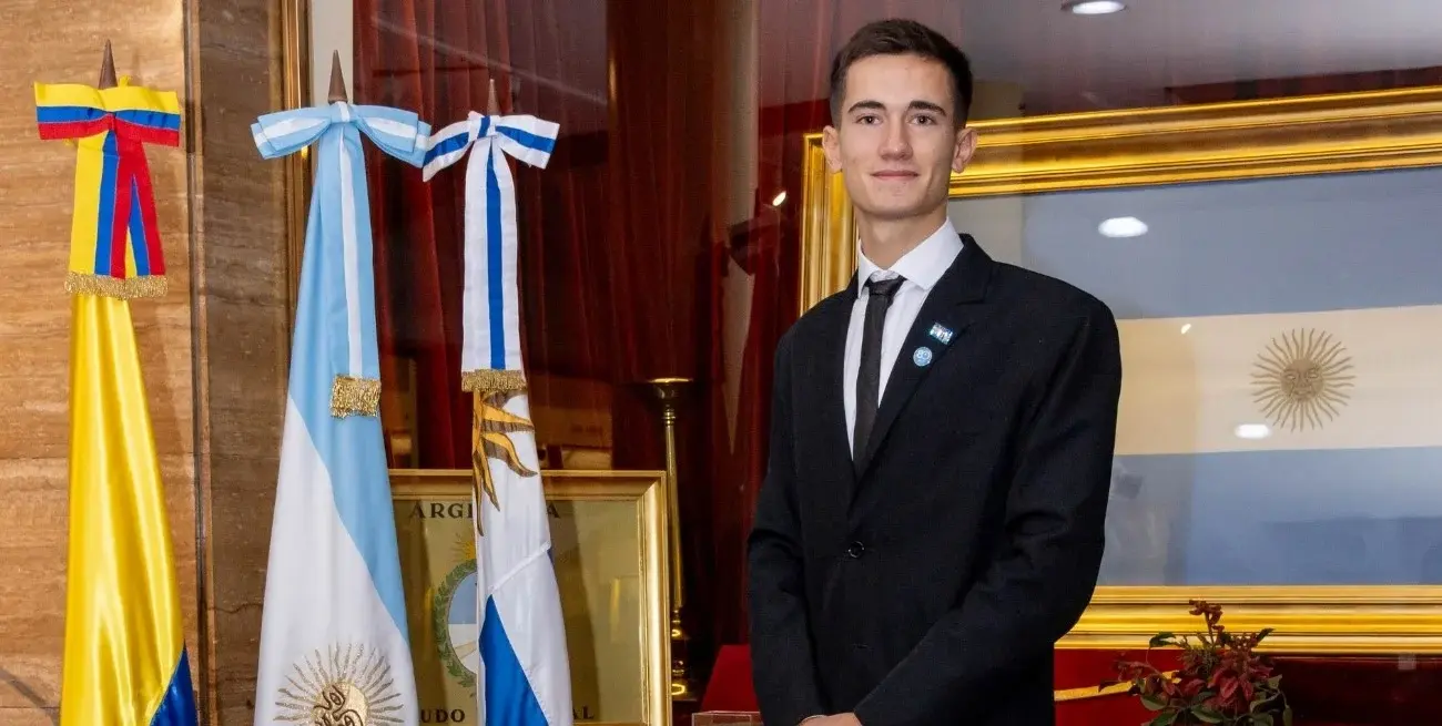 Angelo Grasselli será uno de los jóvenes argentinos que dirá presente en el Congreso Mundial de JCI en Túnez.