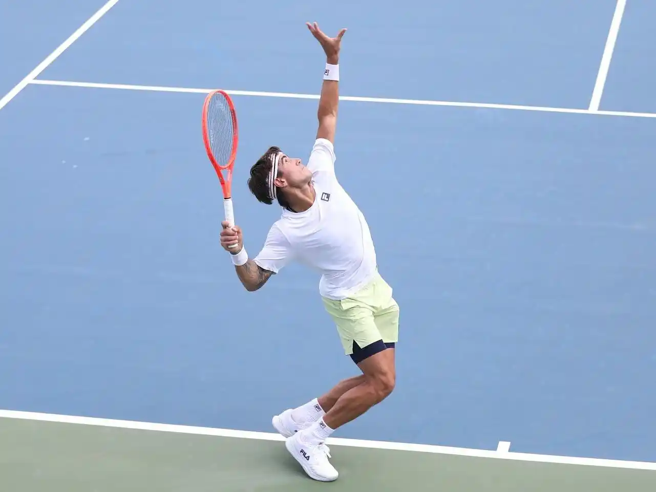 El marplatense Francisco Comesaña buscará tener una buena semana en el US Open.