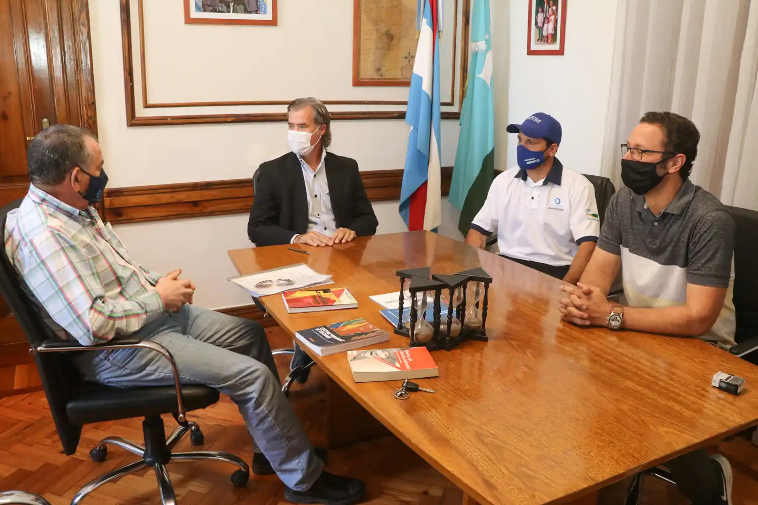 La Municipalidad firmó un convenio de ayuda recíproca con la Caja de Jubilaciones