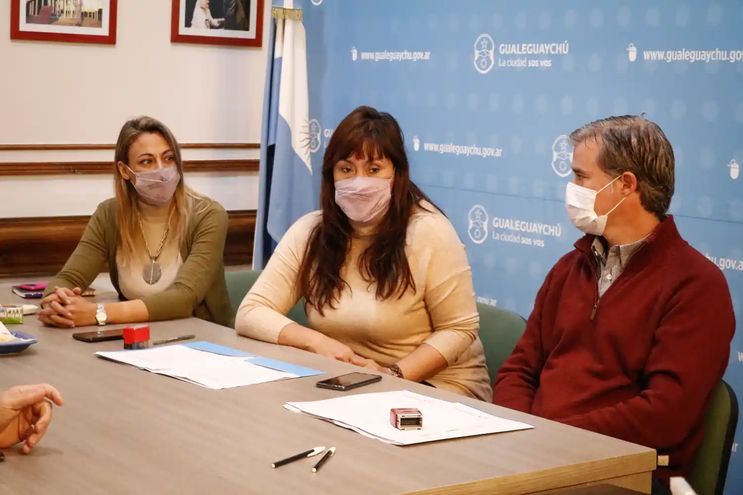 Piaggio firmó un convenio por 184 millones de pesos para obras en la zona sur 