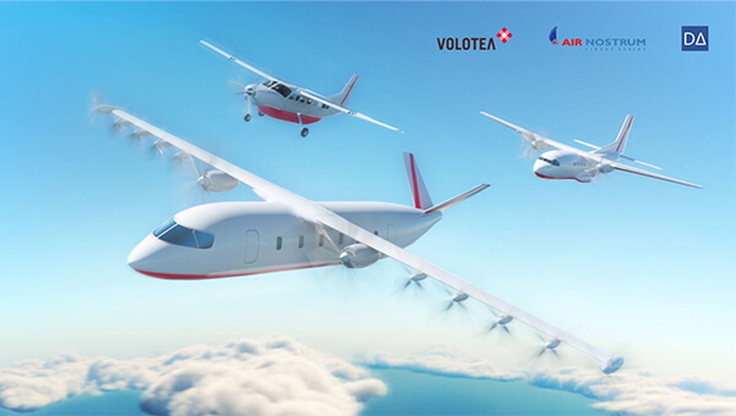 Volotea, Air Nostrum y Dante Aeronautical presentan el proyecto de su primer avión 100% eléctrico