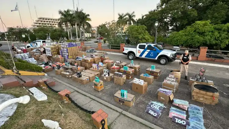 Prefectura desbarata maniobra millonaria de contrabando en Formosa