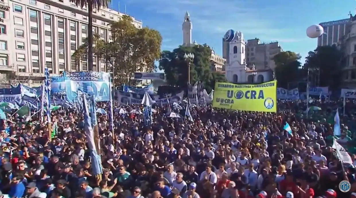 Marcha de la CGT por el Día del Trabajador