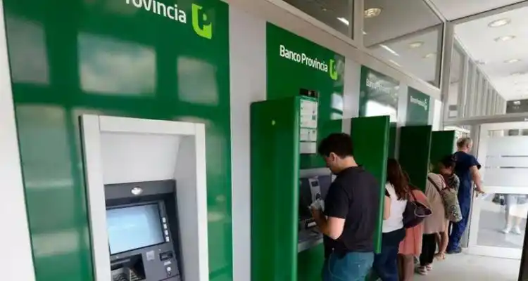 Cronavirus: Banco Provincia aumentó el límite de dinero para retirar de los cajeros