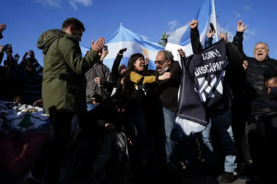 El Senado rechazó el veto de Milei a la ley de discapacidad