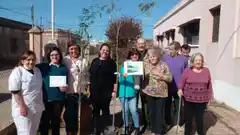 Se plantaron árboles en el Hogar de Ancianos “Pía Unión de San Antonio”